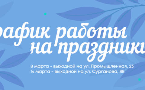 График работы салонов Belwooddoors в марте